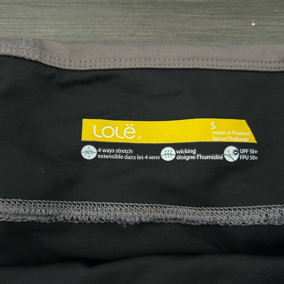 Lole Leggings Black & Grey small - Picture 4 of 5